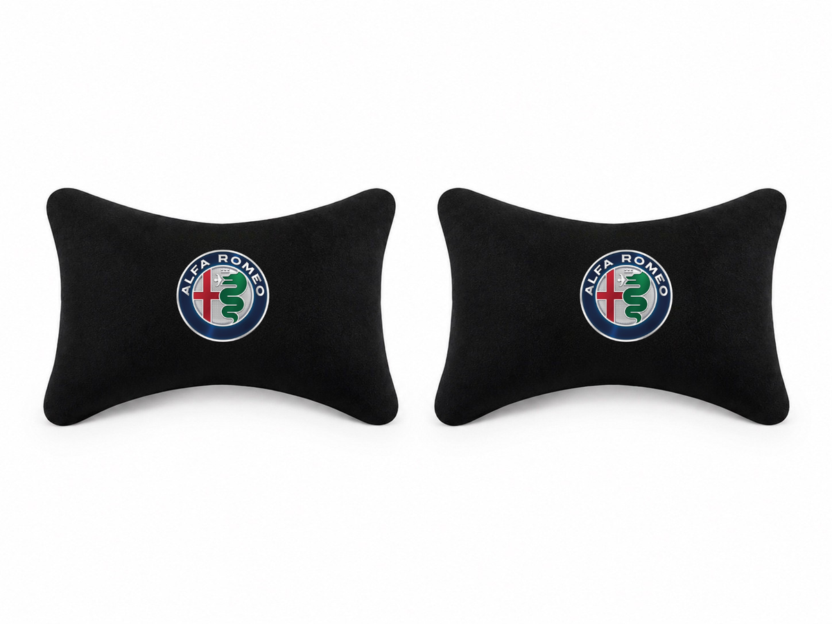 ALFA ROMEO Premium Auto Nackenkissen 2er Set