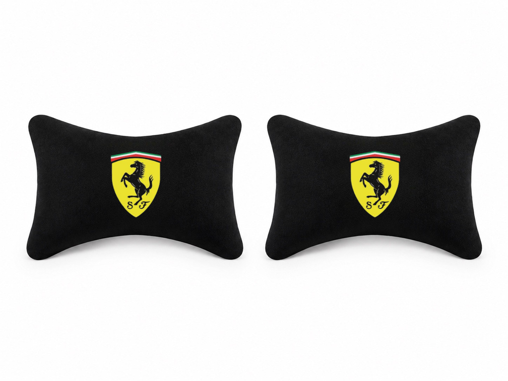 Ferrari Premium Auto Nackenkissen 2er Set