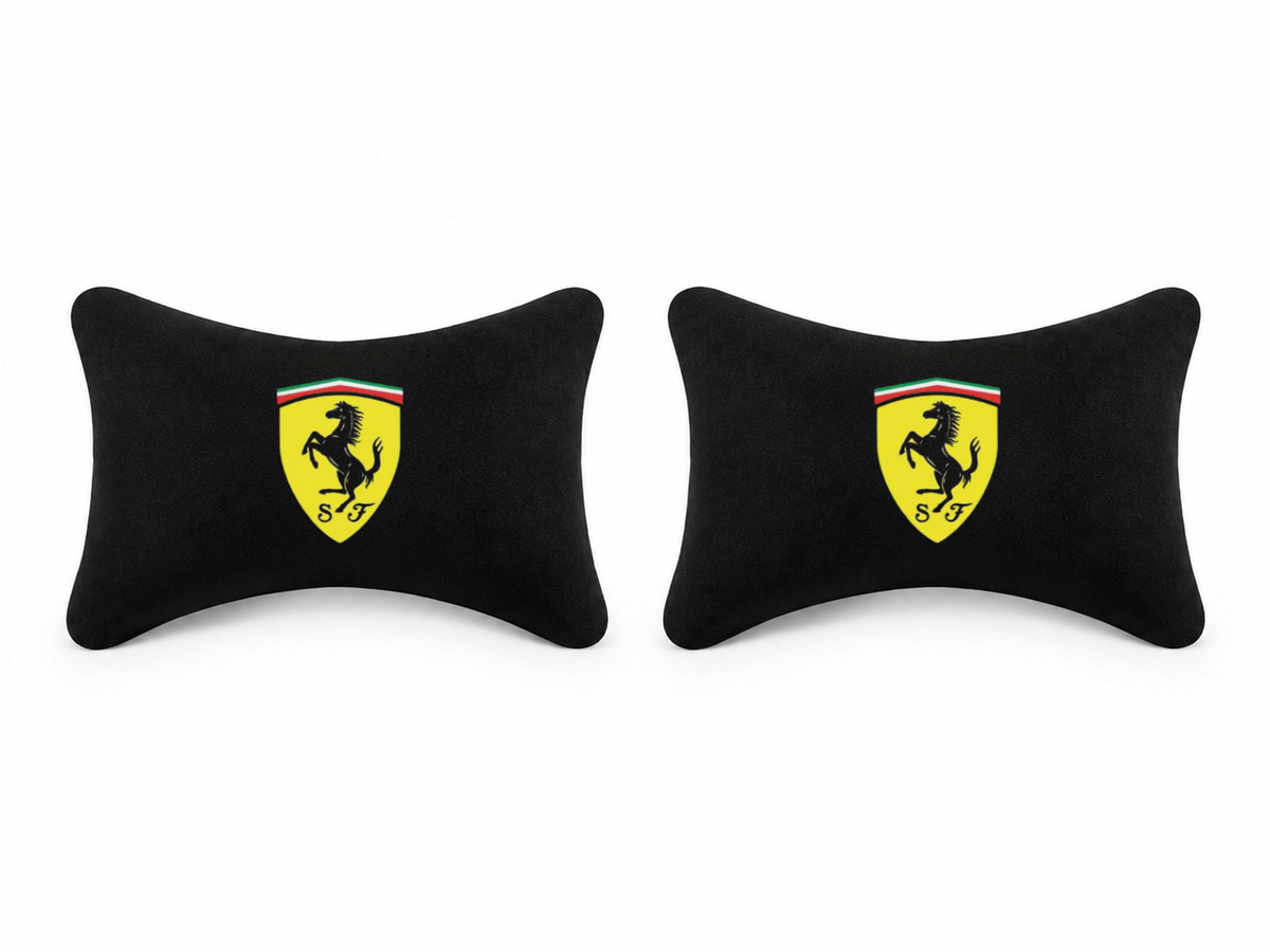 Ferrari Premium Auto Nackenkissen 2er Set