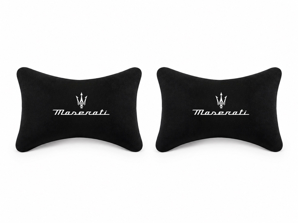 Maserati Premium Auto Nackenkissen 2er Set