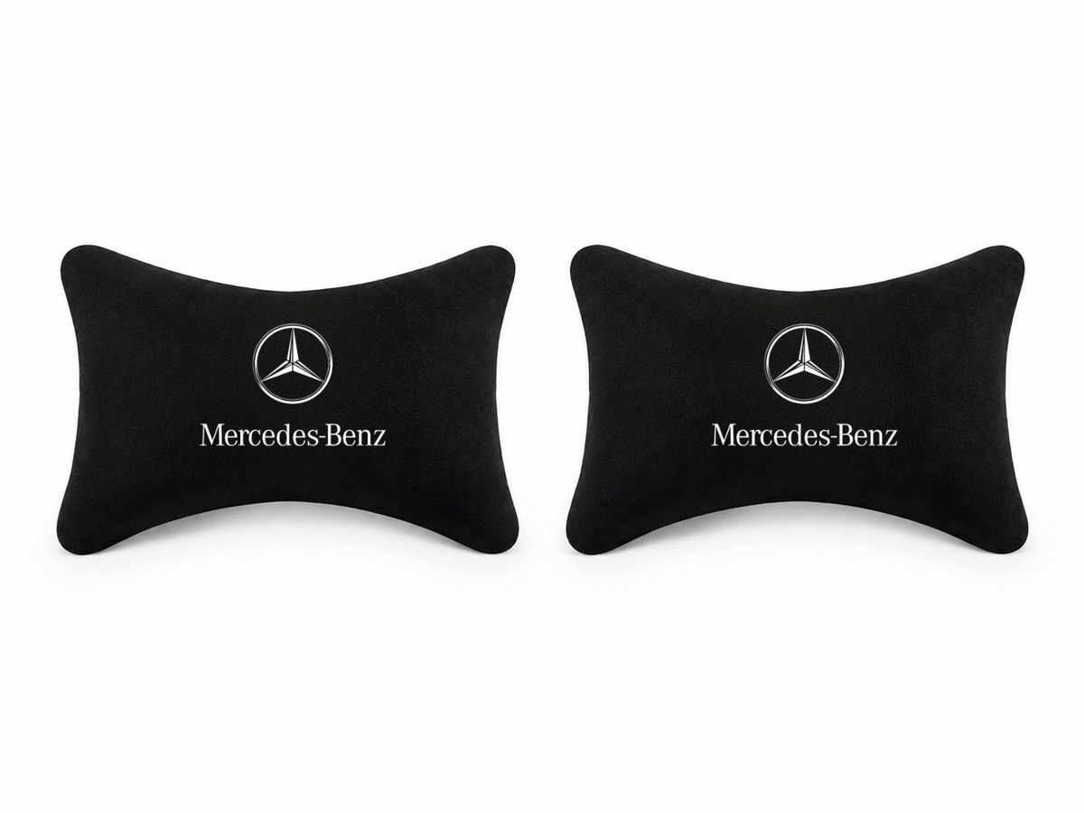 MERCEDES BENZ ( AMG ) Premium Auto Nackenkissen 2er Set