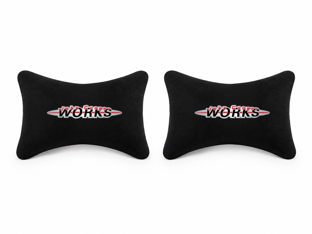 Mini Cooper ( Mini John Cooper Works ) Premium Auto Nackenkissen 2er Set