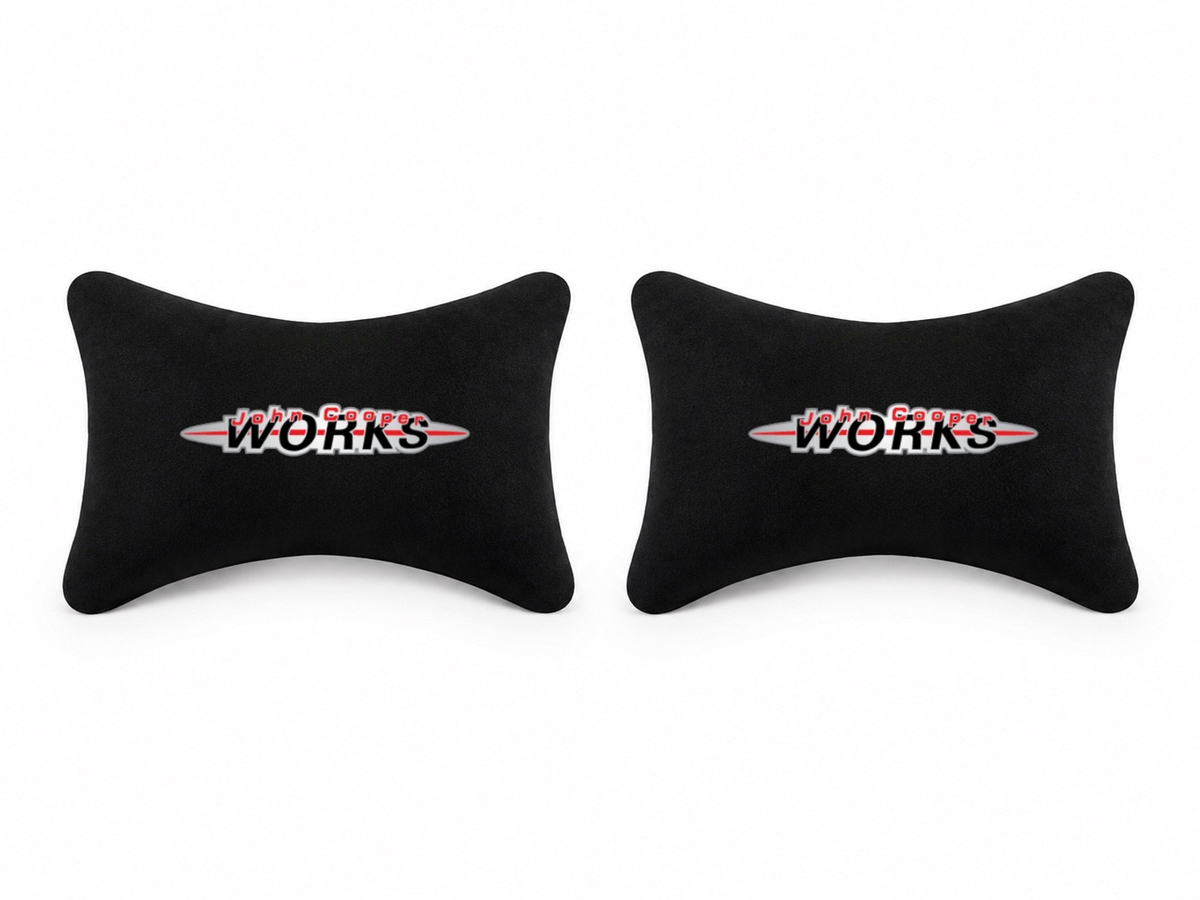 Mini Cooper ( Mini John Cooper Works ) Premium Auto Nackenkissen 2er Set