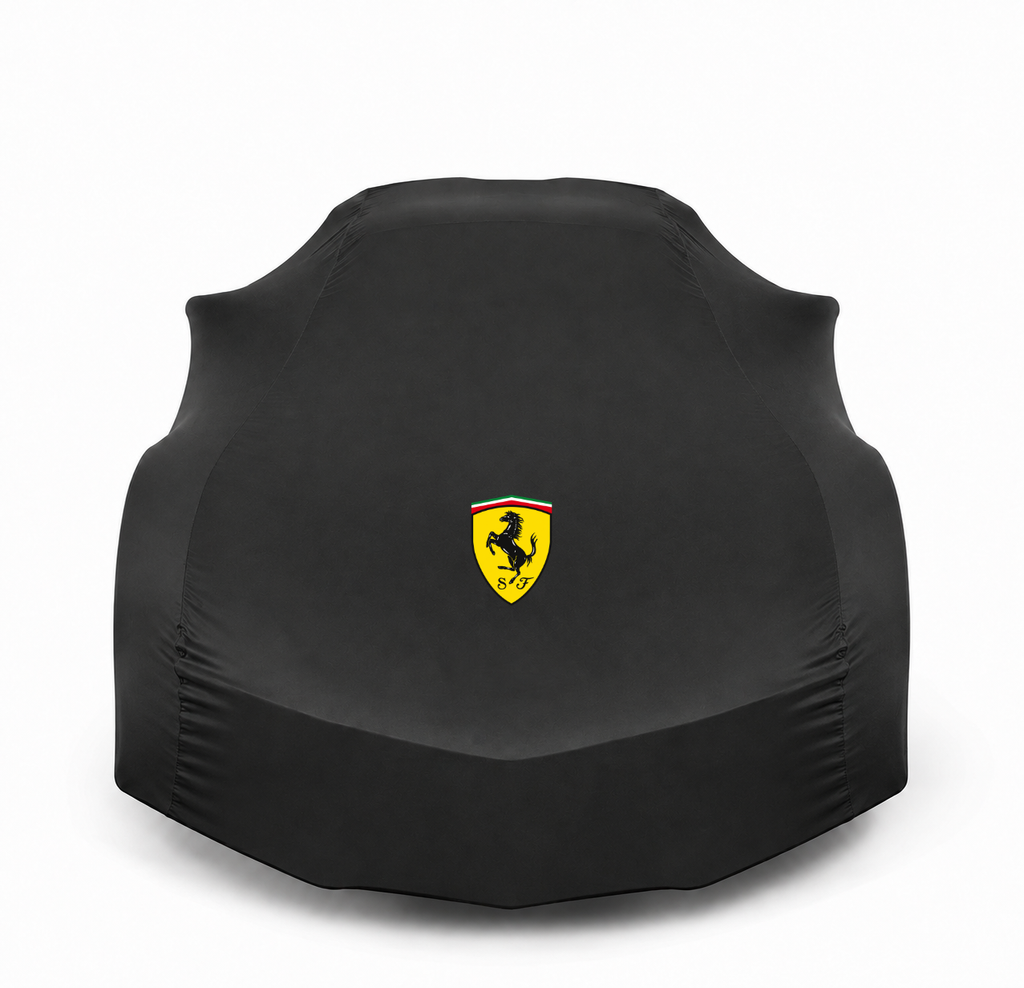 Ferrari Autoabdeckung, Ferrari maßgeschneiderte Autoabdeckung für den Innenbereich