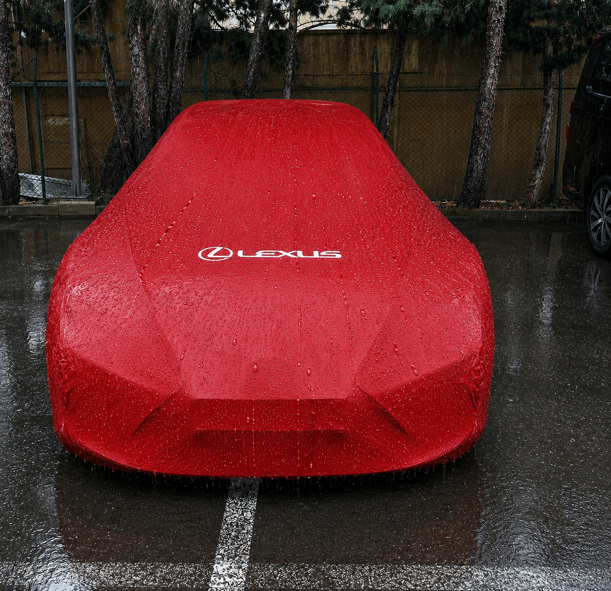 LEXUS Autoabdeckung, LEXUS maßgeschneiderte Autoabdeckung für den Außenbereich