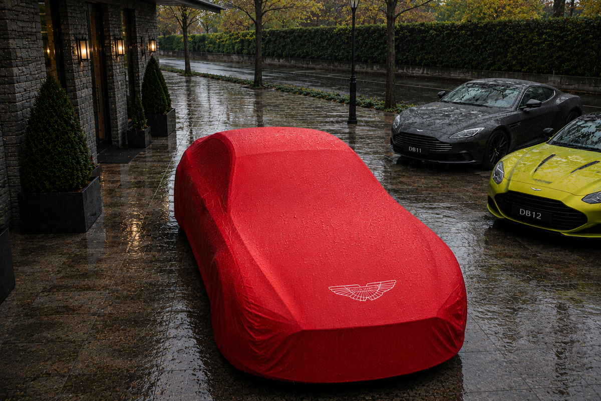 Aston Martin Autoabdeckung, Aston Martin maßgeschneiderte Autoabdeckung für den Außenbereich
