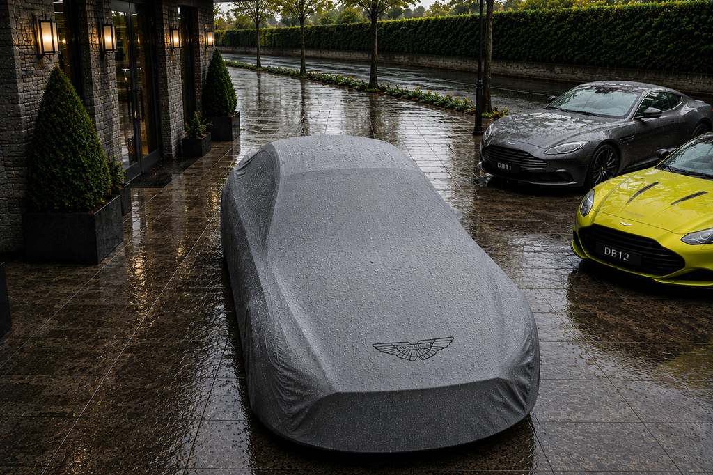 Aston Martin Autoabdeckung, Aston Martin maßgeschneiderte Autoabdeckung für den Außenbereich