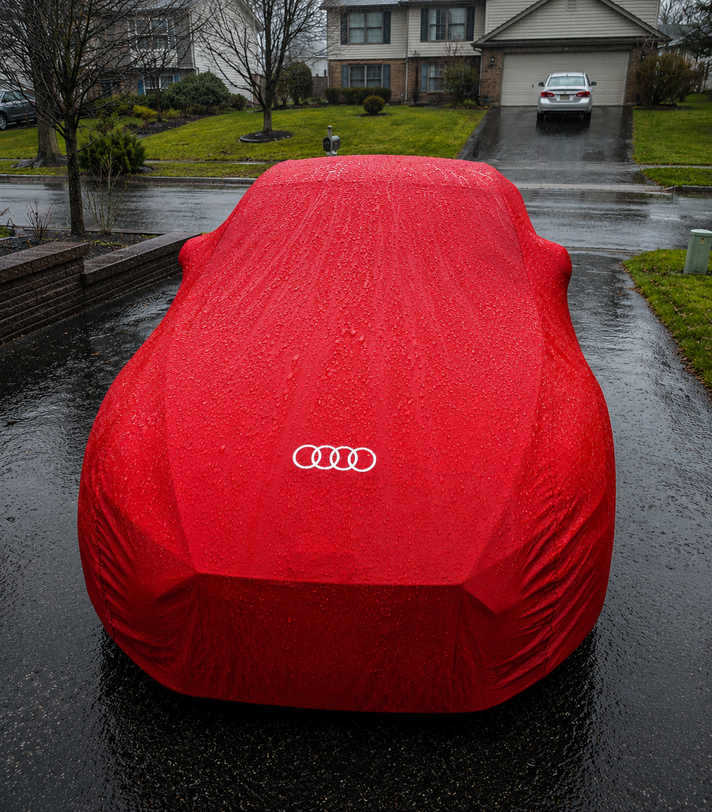 Audi Autoabdeckung, Audi maßgeschneiderte Autoabdeckung für den Außenbereich ( AUDI-A3-A4-A5-A6-A7-A8 )