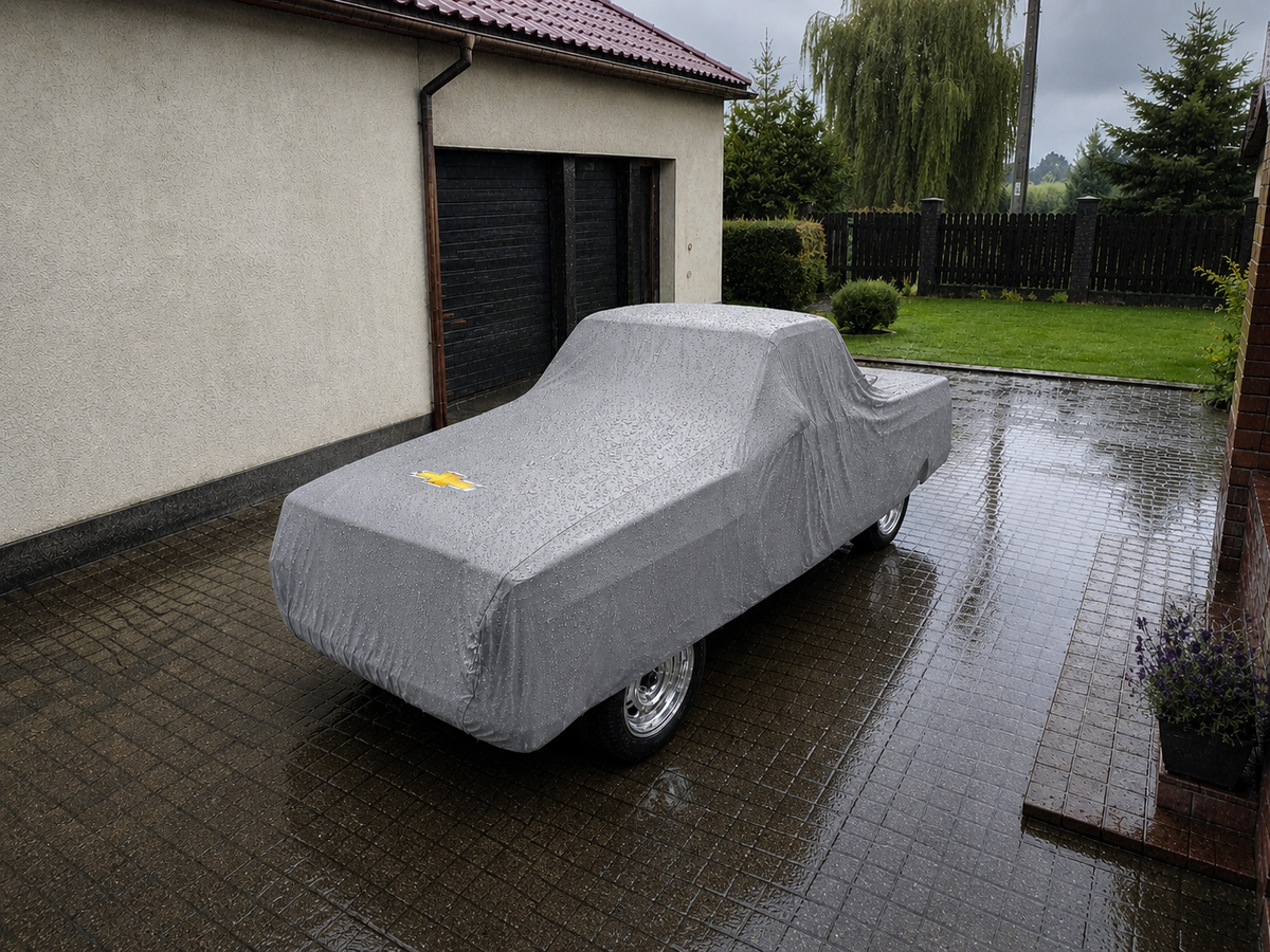 CHEVROLET Autoabdeckung, CHEVROLET maßgeschneiderte Autoabdeckung für den Außenbereich
