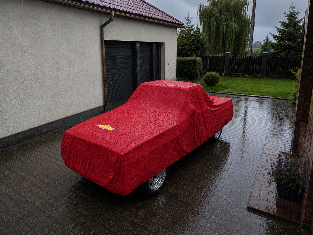 CHEVROLET Autoabdeckung, CHEVROLET maßgeschneiderte Autoabdeckung für den Außenbereich