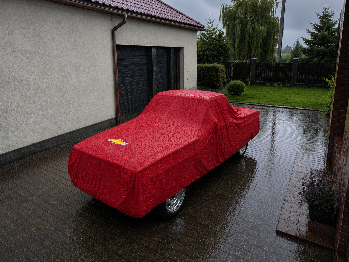 CHEVROLET Autoabdeckung, CHEVROLET maßgeschneiderte Autoabdeckung für den Außenbereich