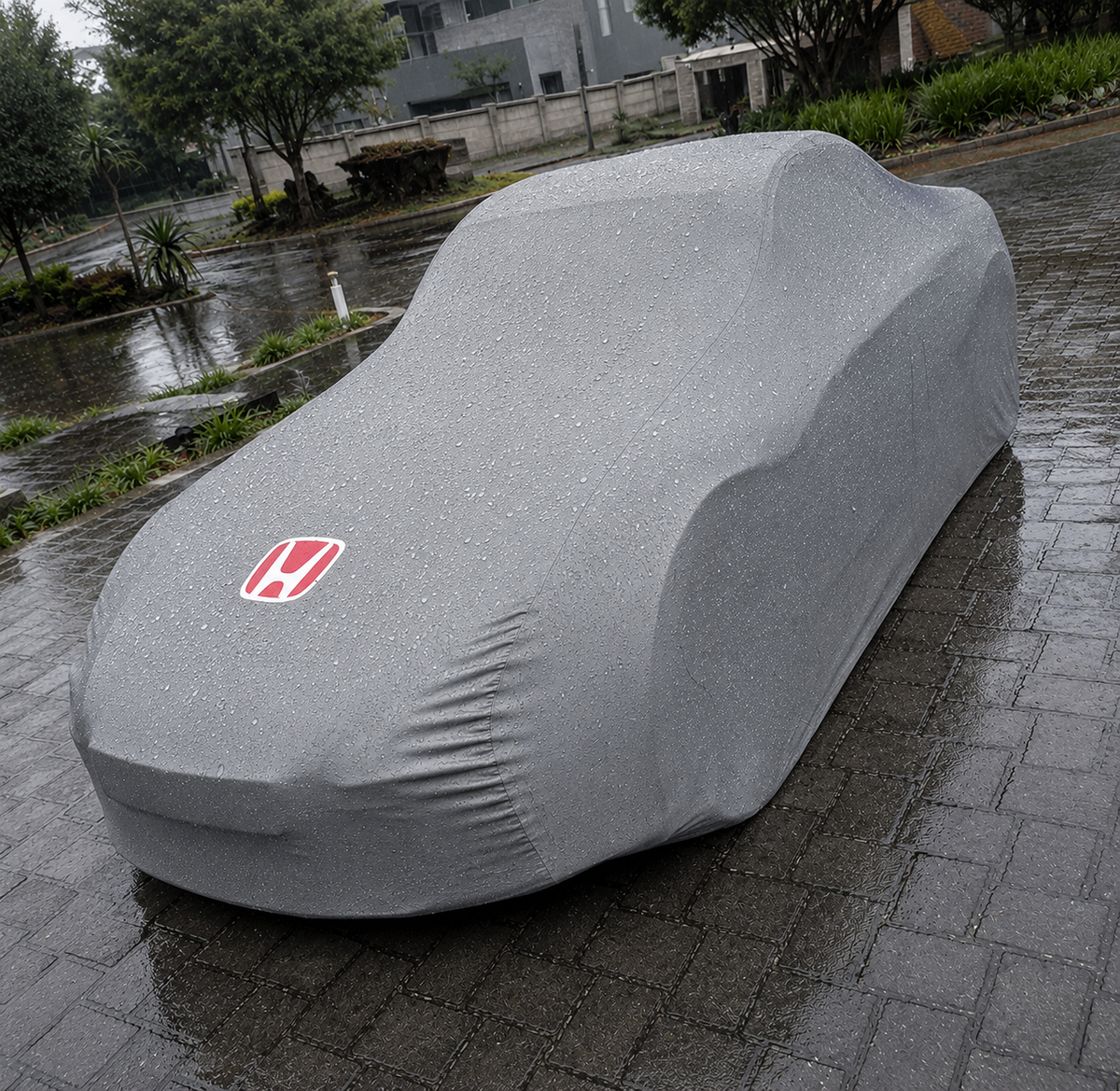 HONDA Autoabdeckung, HONDA maßgeschneiderte Autoabdeckung für den Außenbereich