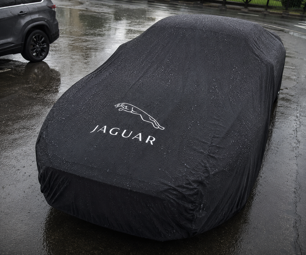 JAGUAR Autoabdeckung, JAGUAR maßgeschneiderte Autoabdeckung für den Außenbereich