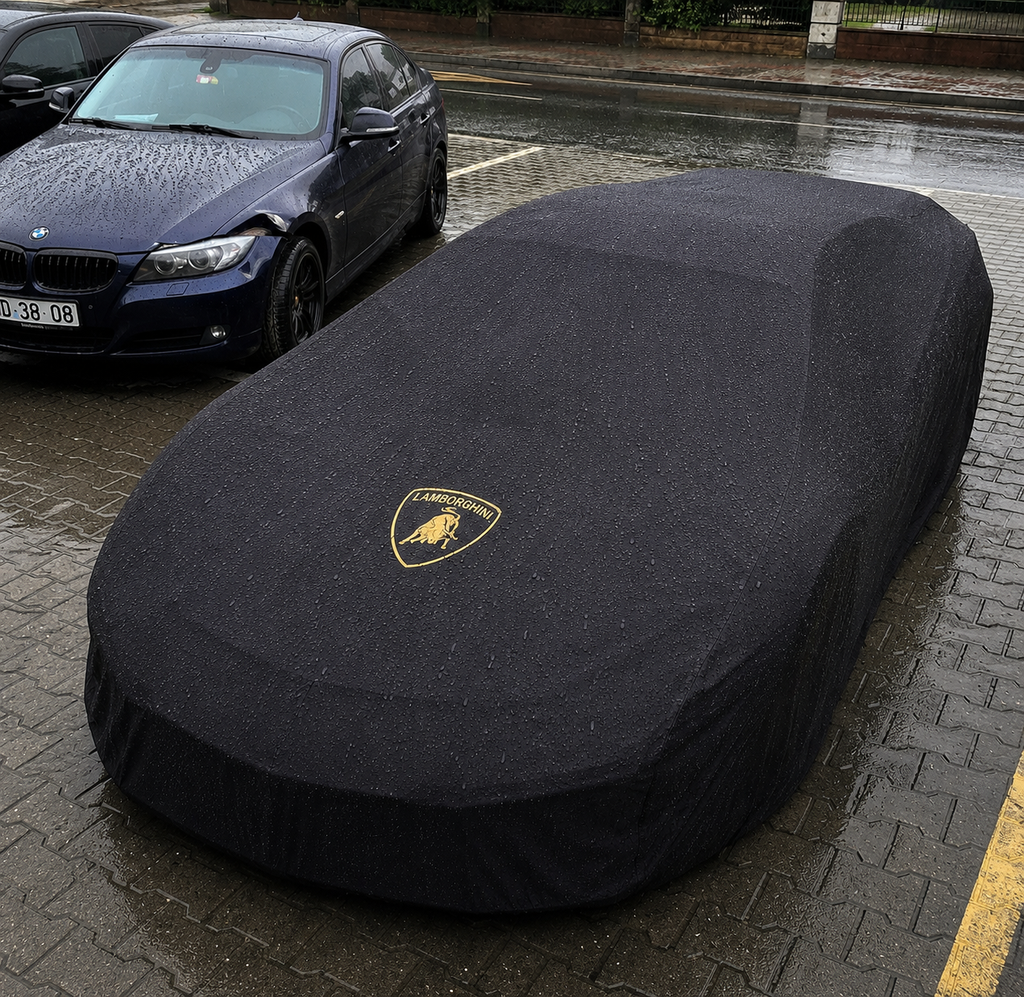 Lamborghini Autoabdeckung, Lamborghini maßgeschneiderte Autoabdeckung für den Außenbereich