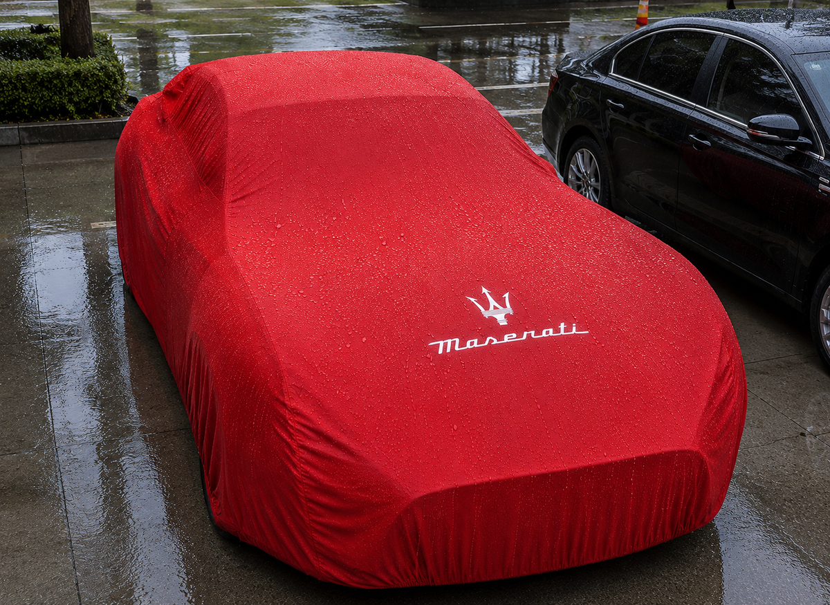 Maserati Autoabdeckung, Maserati maßgeschneiderte Autoabdeckung für den Außenbereich