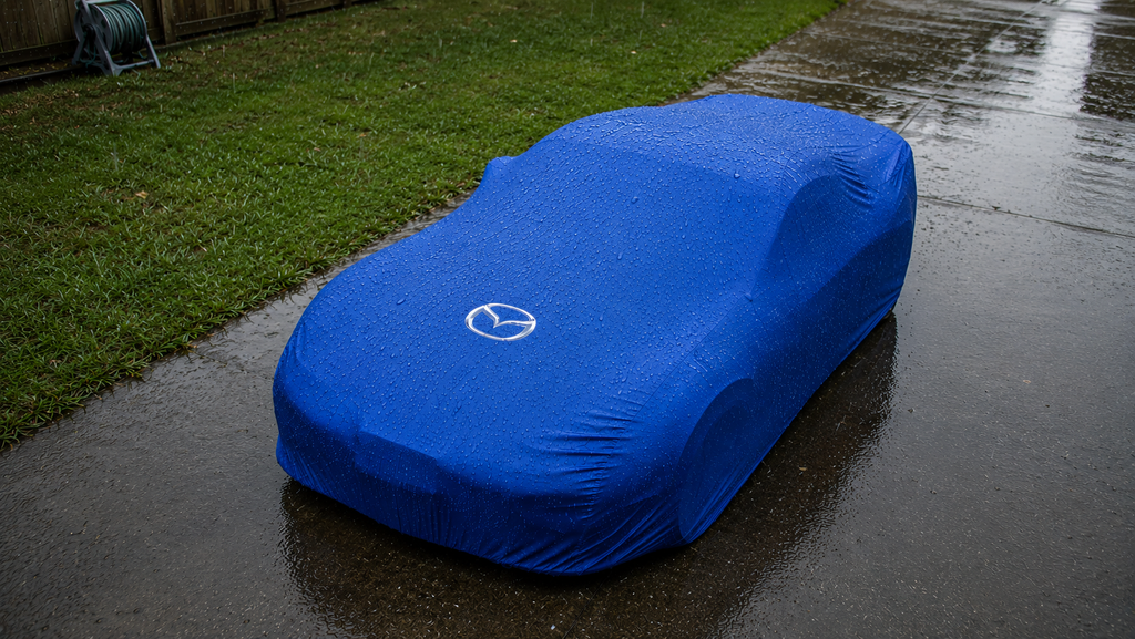 MAZDA Autoabdeckung, MAZDA maßgeschneiderte Autoabdeckung für den Außenbereich