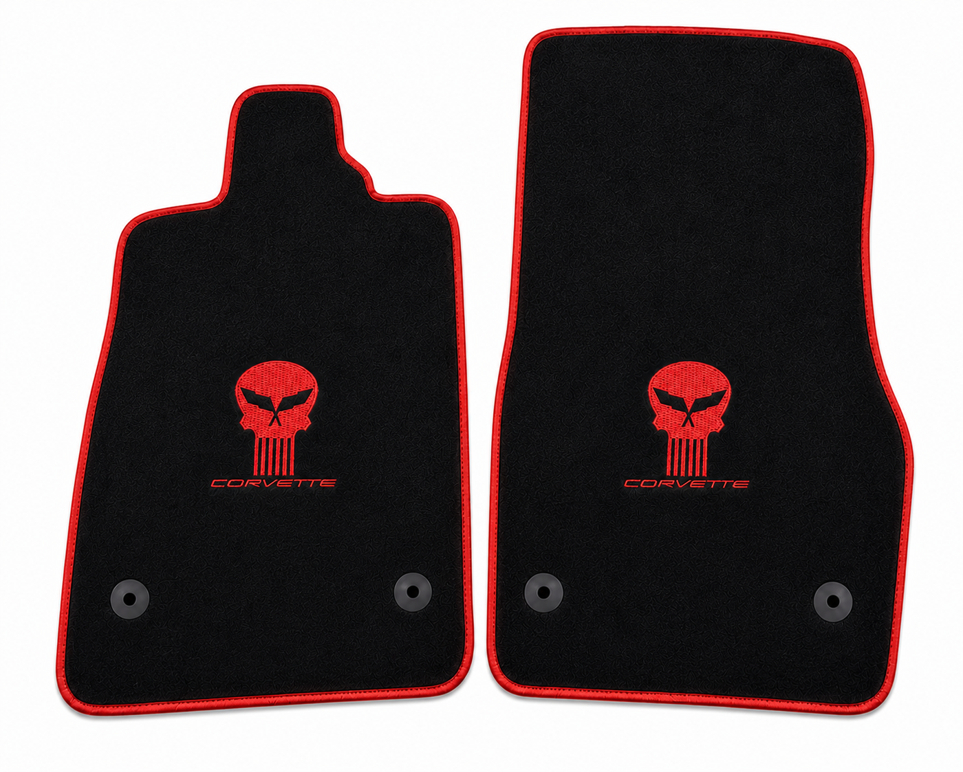 Corvette Jake Skull Fußmatten Maßgeschneidert für alle Modelle