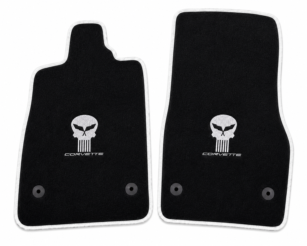 Corvette Jake Skull Fußmatten Maßgeschneidert für alle Modelle