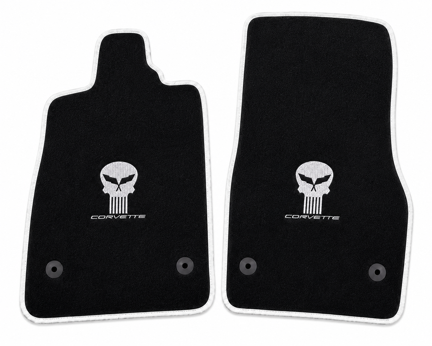 Corvette Jake Skull Fußmatten Maßgeschneidert für alle Modelle