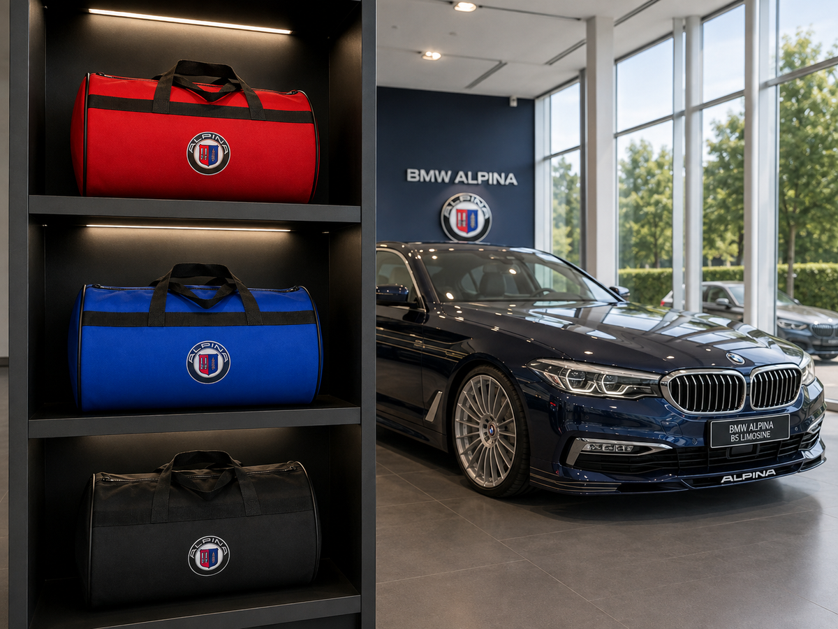 BMW ( Alpina-M Performance-M-M2-M3-M4-M5-M6-M8-Z4 ) Auto Reisetasche Kofferraumtasche 30 × 50 cm