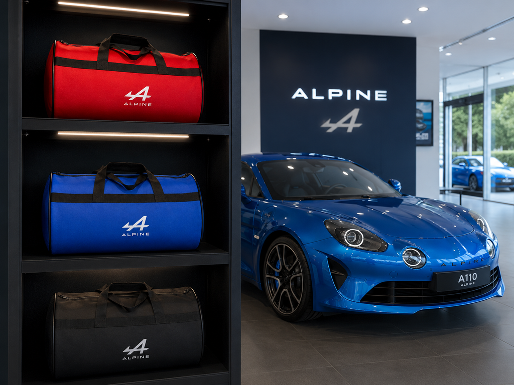 ALPİNE Auto Reisetasche Kofferraumtasche 30 × 50 cm