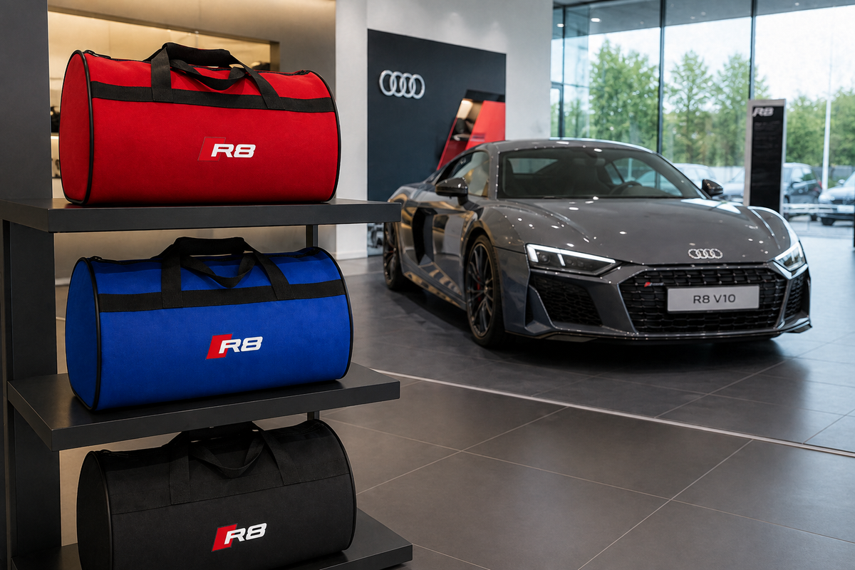 Audi ( R8-RSQ3-RSQ8-RS3-RS4-RS5-RS6-RS7 ) Auto Reisetasche Kofferraumtasche 30 × 50 cm