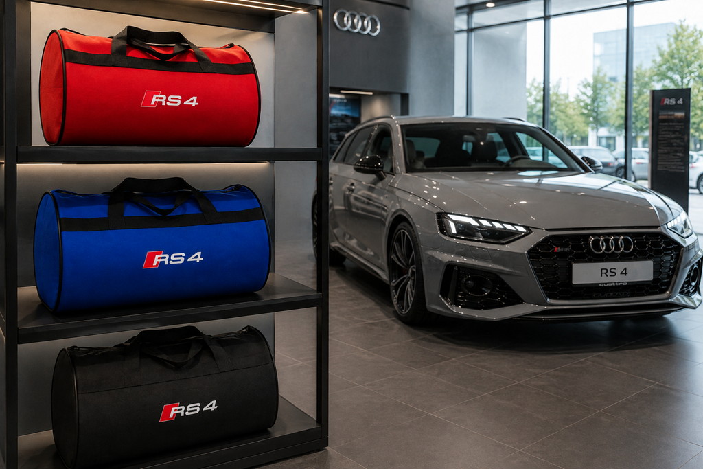 Audi ( R8-RSQ3-RSQ8-RS3-RS4-RS5-RS6-RS7 ) Auto Reisetasche Kofferraumtasche 30 × 50 cm