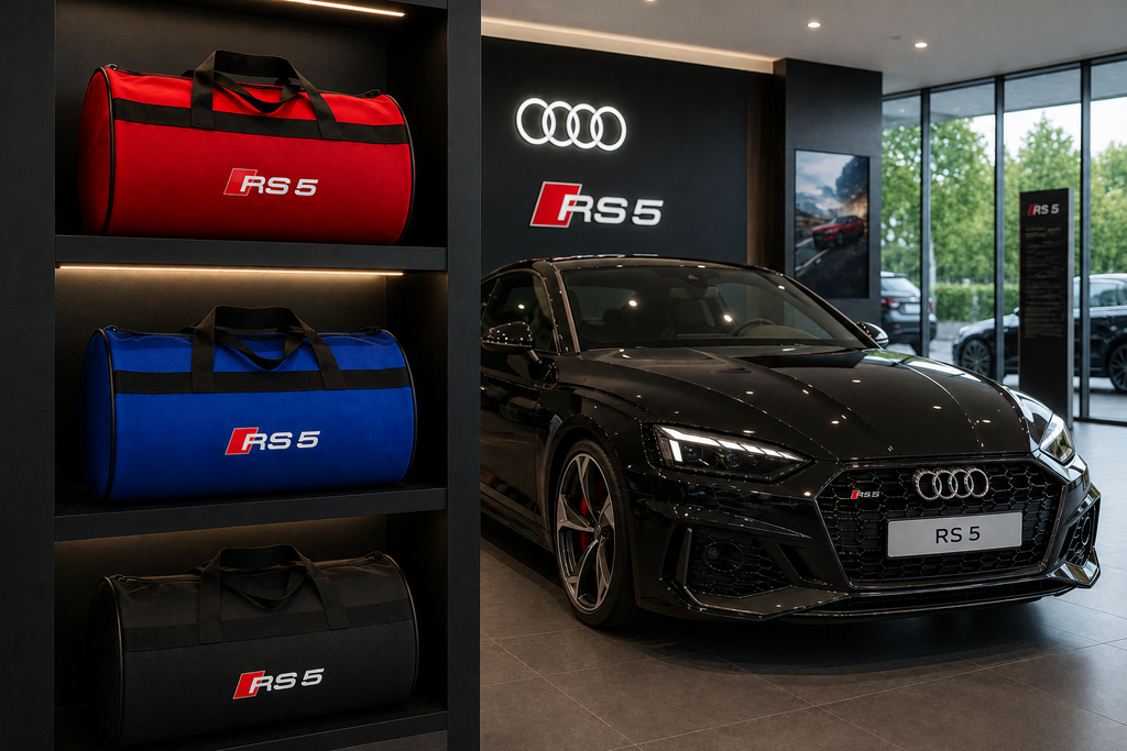 Audi ( R8-RSQ3-RSQ8-RS3-RS4-RS5-RS6-RS7 ) Auto Reisetasche Kofferraumtasche 30 × 50 cm