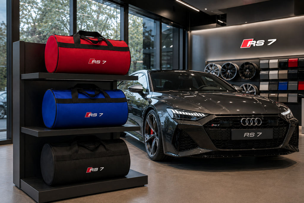 Audi ( R8-RSQ3-RSQ8-RS3-RS4-RS5-RS6-RS7 ) Auto Reisetasche Kofferraumtasche 30 × 50 cm