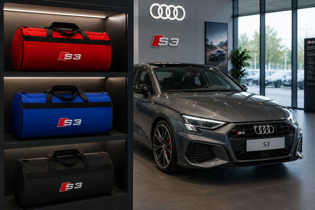 Audi ( S Line-S3-S4-S5-S6-S7-S8 ) Auto Reisetasche Kofferraumtasche 30 × 50 cm
