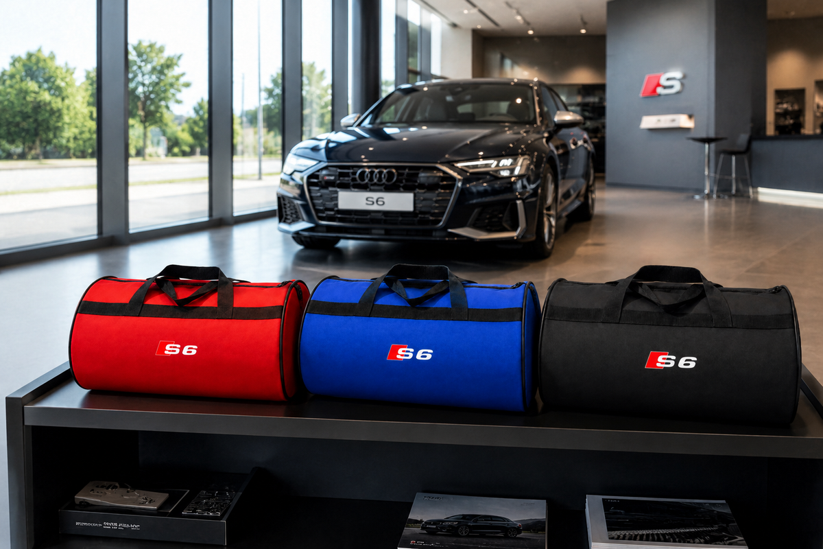 Audi ( S Line-S3-S4-S5-S6-S7-S8 ) Auto Reisetasche Kofferraumtasche 30 × 50 cm
