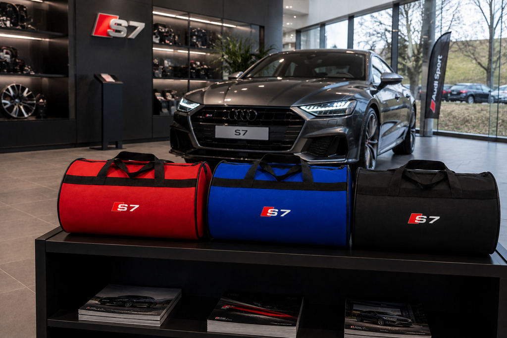 Audi ( S Line-S3-S4-S5-S6-S7-S8 ) Auto Reisetasche Kofferraumtasche 30 × 50 cm
