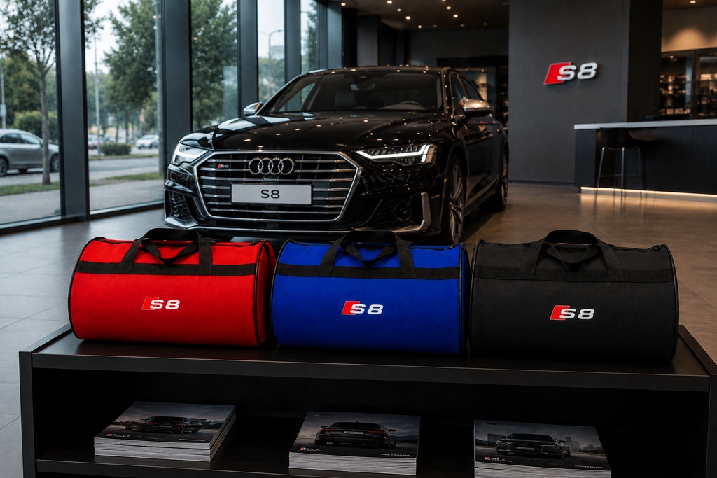 Audi ( S Line-S3-S4-S5-S6-S7-S8 ) Auto Reisetasche Kofferraumtasche 30 × 50 cm