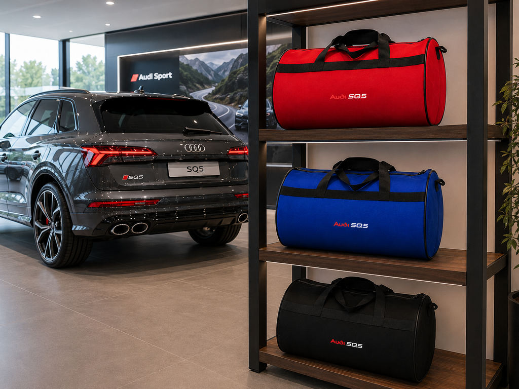 Audi ( S Line-SQ2-SQ3-SQ4-SQ5-SQ6-SQ7-SQ8 ) Auto Reisetasche Kofferraumtasche 30 × 50 cm