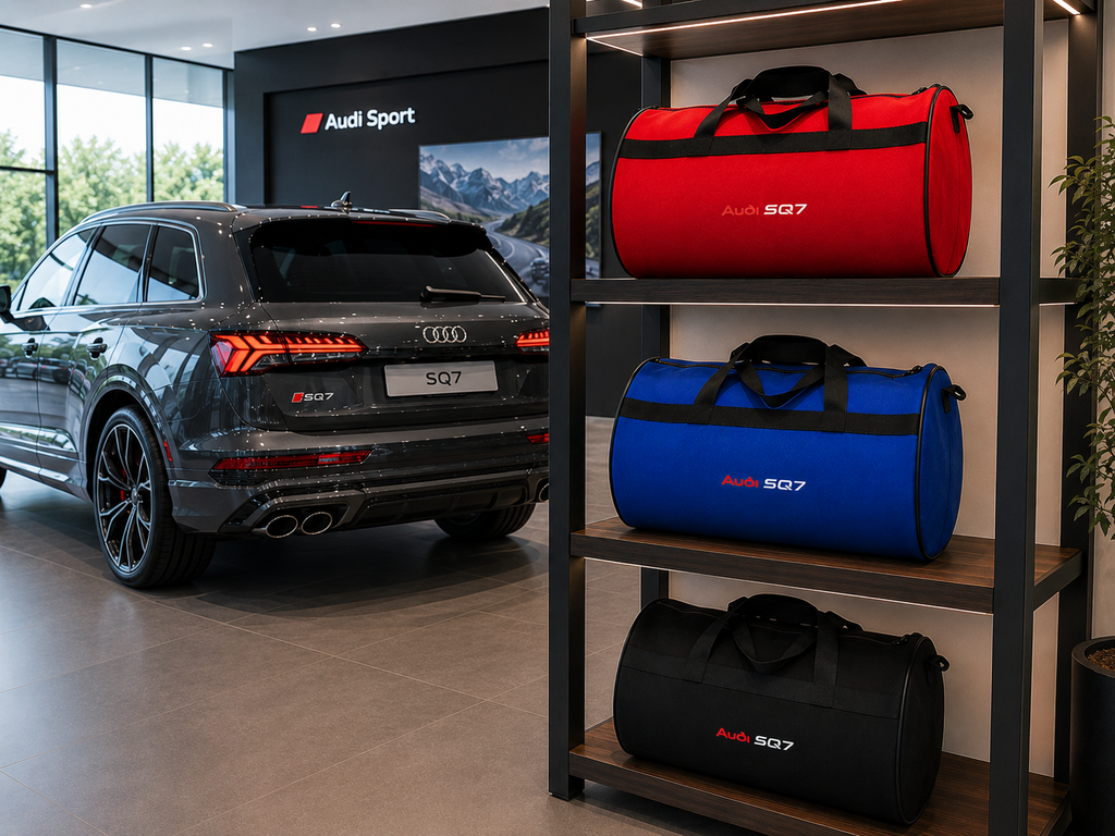 Audi ( S Line-SQ2-SQ3-SQ4-SQ5-SQ6-SQ7-SQ8 ) Auto Reisetasche Kofferraumtasche 30 × 50 cm