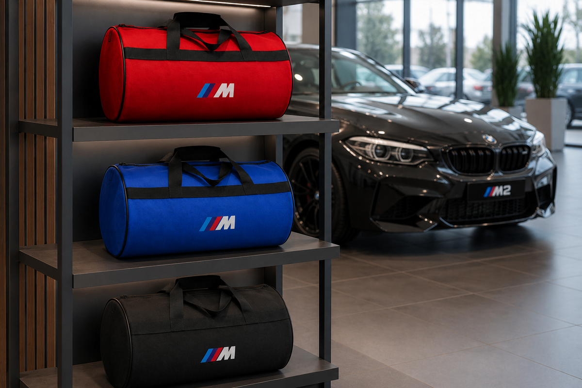 BMW ( Alpina-M Performance-M-M2-M3-M4-M5-M6-M8-Z4 ) Auto Reisetasche Kofferraumtasche 30 × 50 cm