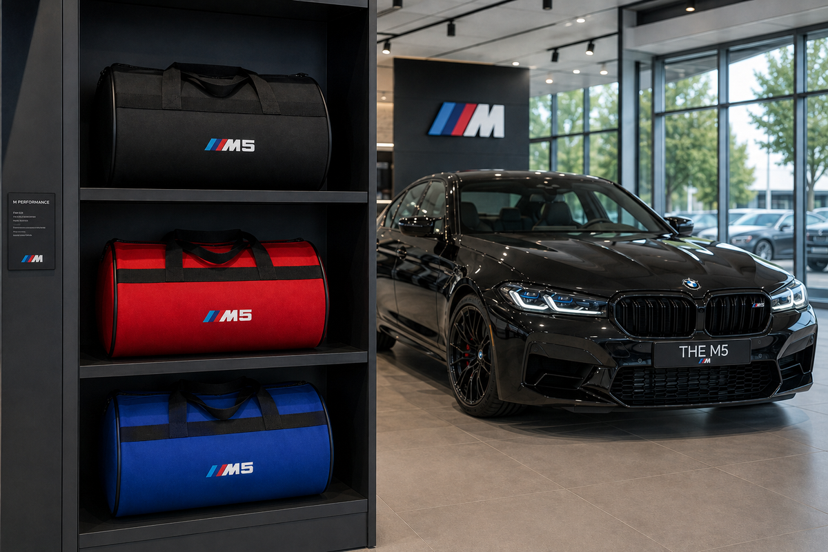 BMW ( Alpina-M Performance-M-M2-M3-M4-M5-M6-M8-Z4 ) Auto Reisetasche Kofferraumtasche 30 × 50 cm