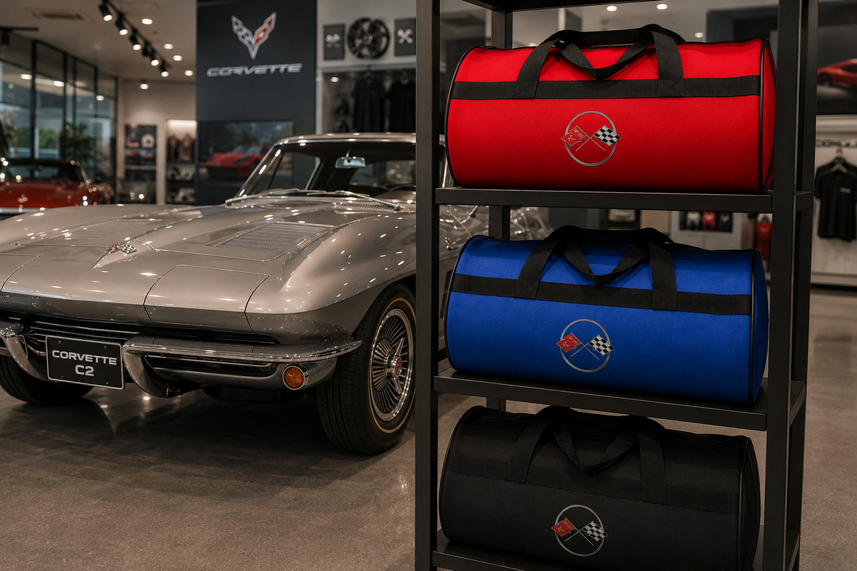 CORVETTE ( C1-C2-C4-C5-C6-C7-C8 ) Auto Reisetasche Kofferraumtasche 30 × 50 cm