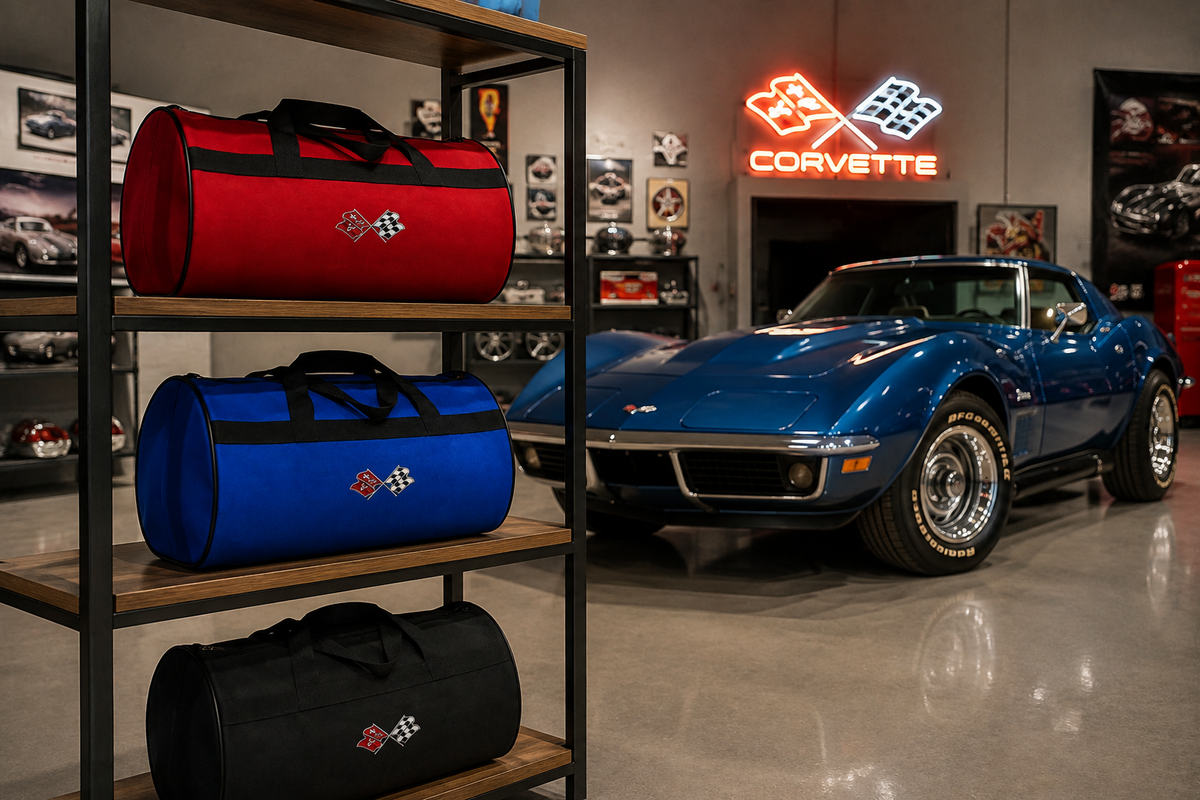 CORVETTE ( C1-C2-C4-C5-C6-C7-C8 ) Auto Reisetasche Kofferraumtasche 30 × 50 cm