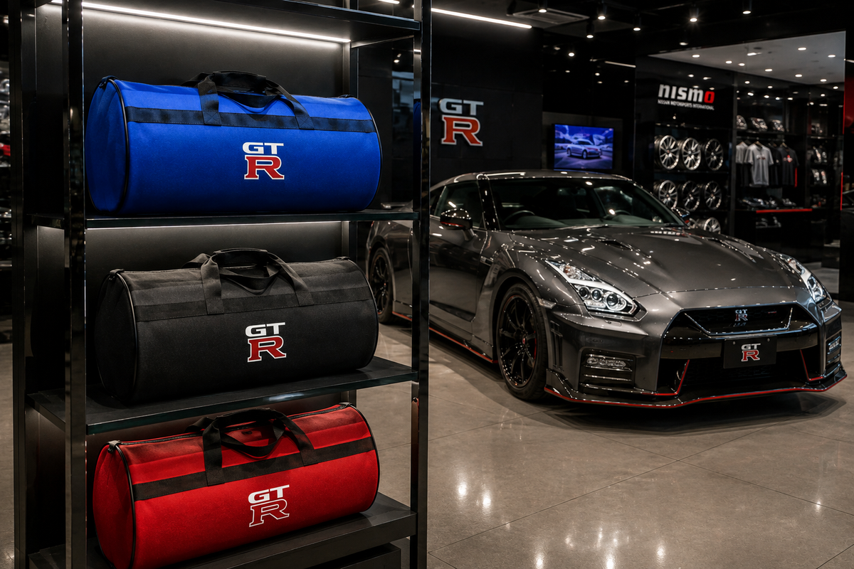 GT-R Auto Reisetasche Kofferraumtasche 30 × 50 cm