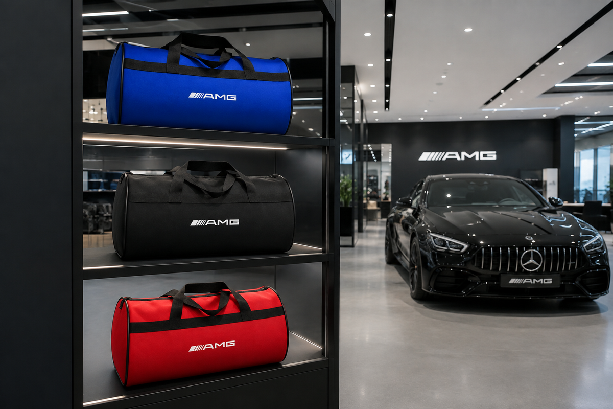 MERCEDES BENZ ( AMG ) Auto Reisetasche Kofferraumtasche 30 × 50 cm