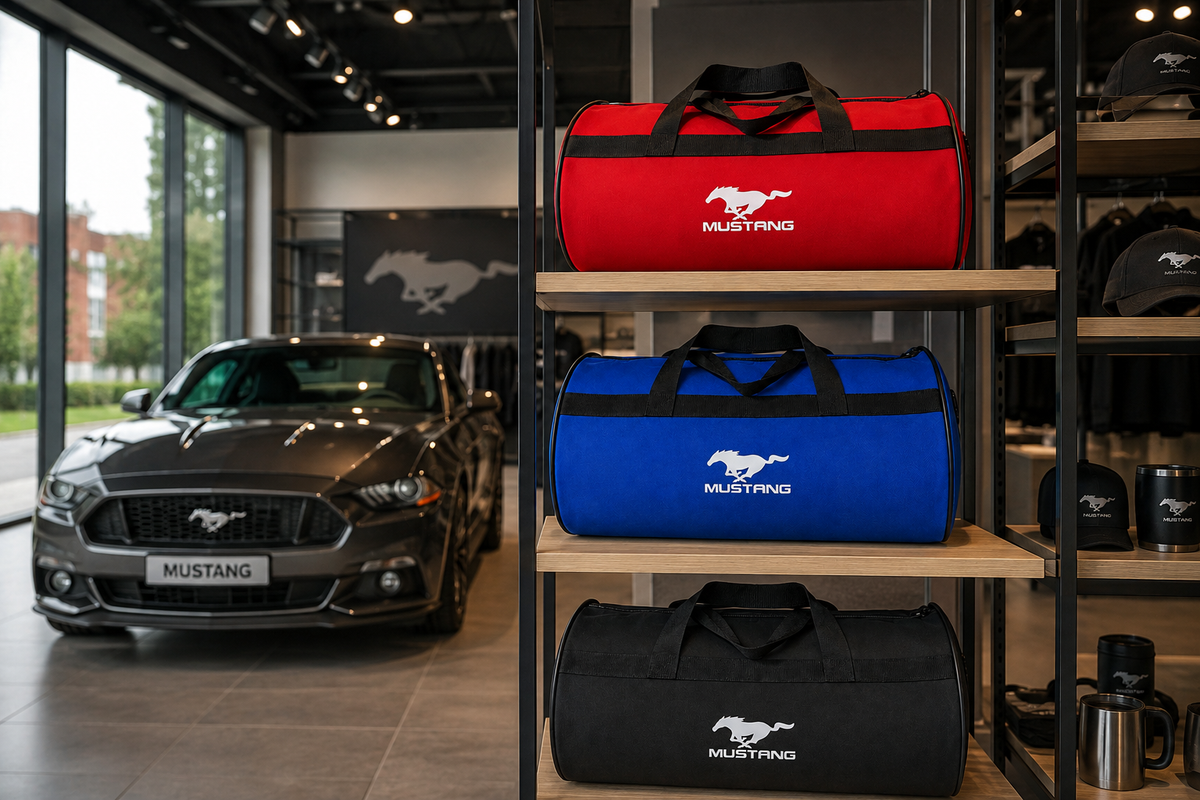 MUSTANG ( DARK HORSE - RTR ) Auto Reisetasche Kofferraumtasche 30 × 50 cm