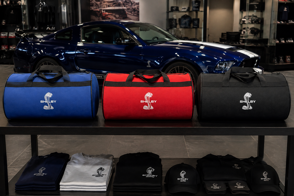 SHELBY ( COBRA-GT350-GT500 ) Auto Reisetasche Kofferraumtasche 30 × 50 cm
