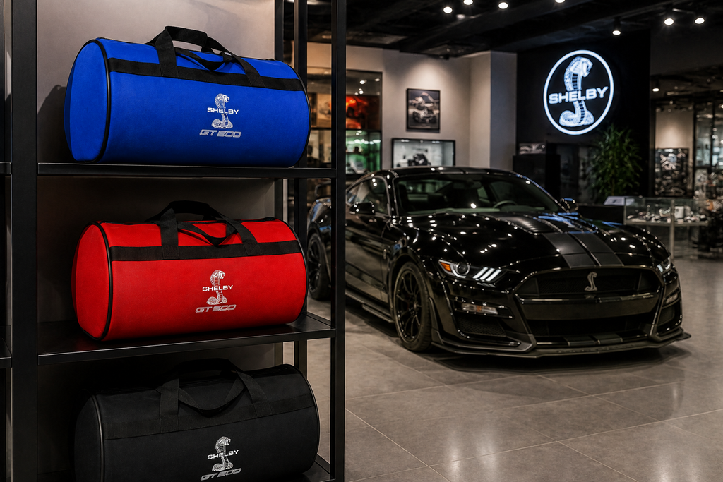 SHELBY ( COBRA-GT350-GT500 ) Auto Reisetasche Kofferraumtasche 30 × 50 cm