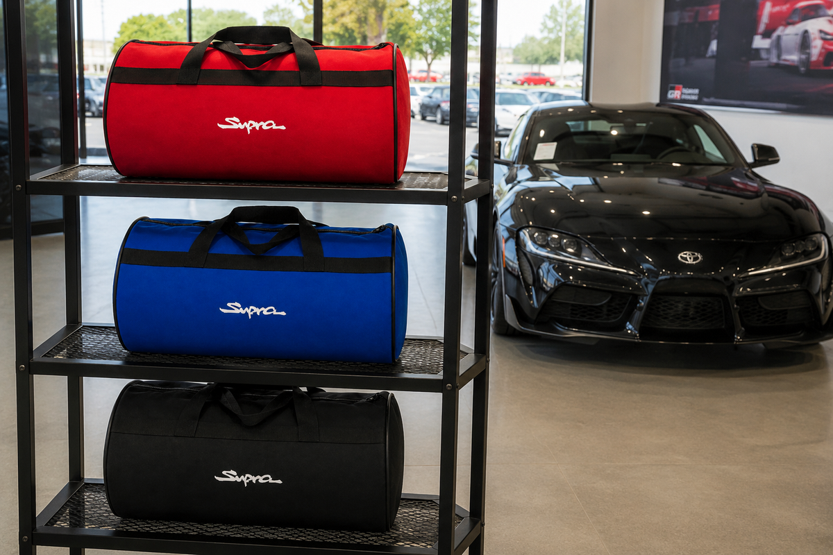 TOYOTA ( GR COROLLA-GR SUPRA-GR YARİS-GR86-SUPRA ) Auto Reisetasche Kofferraumtasche 30 × 50 cm
