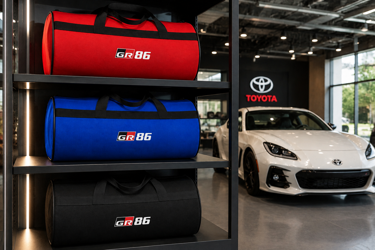 TOYOTA ( GR COROLLA-GR SUPRA-GR YARİS-GR86-SUPRA ) Auto Reisetasche Kofferraumtasche 30 × 50 cm