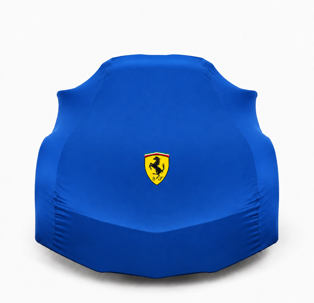 Ferrari Autoabdeckung, Ferrari maßgeschneiderte Autoabdeckung für den Innenbereich
