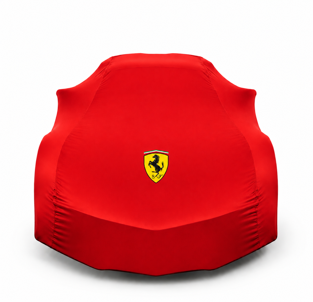 Ferrari Autoabdeckung, Ferrari maßgeschneiderte Autoabdeckung für den Innenbereich