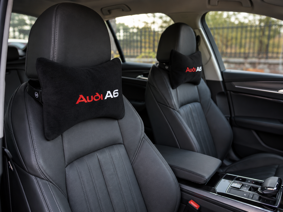 Audi ( A3-A4-A5-A6-A7-A8 ) Premium Auto Nackenkissen 2er Set