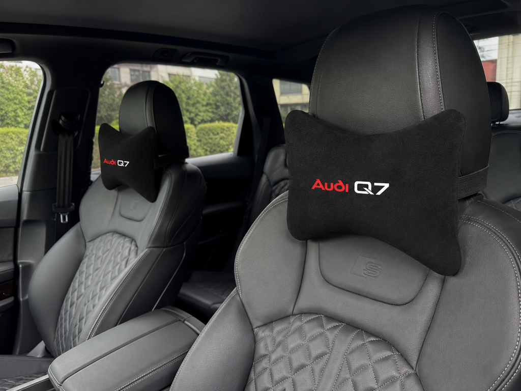 Audi ( Q2-Q3-Q4-Q5-Q6-Q7-Q8 ) Premium Auto Nackenkissen 2er Set